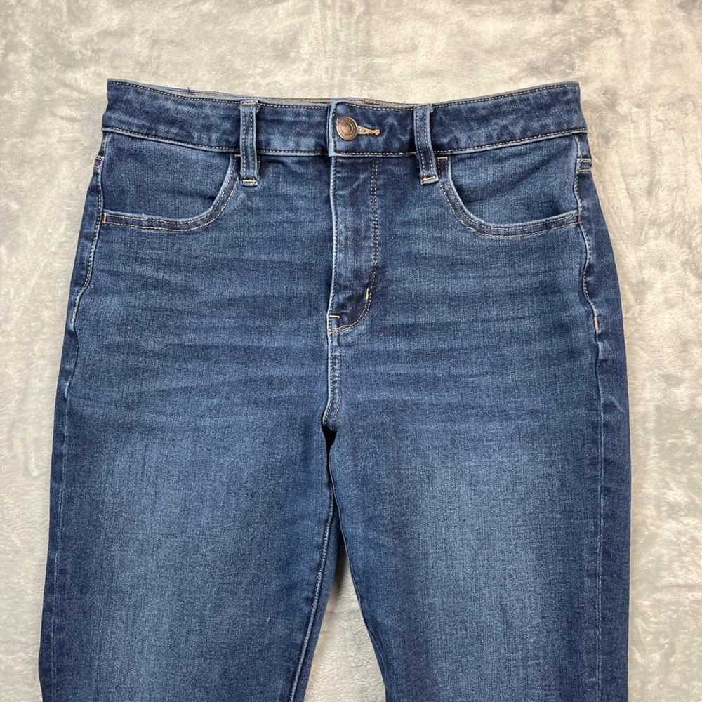 American Eagle Super Hi-Rise Jegging Womens 6 Long Blue Dream Jean Medium Wash - Picture 2 of 15